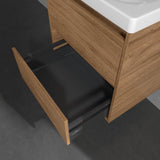 Villeroy & Boch Wall Mounted Vanity Unit Villeroy & Boch Skyla Wall Mounted 600mm Two Drawer Vanity Unit with Basin