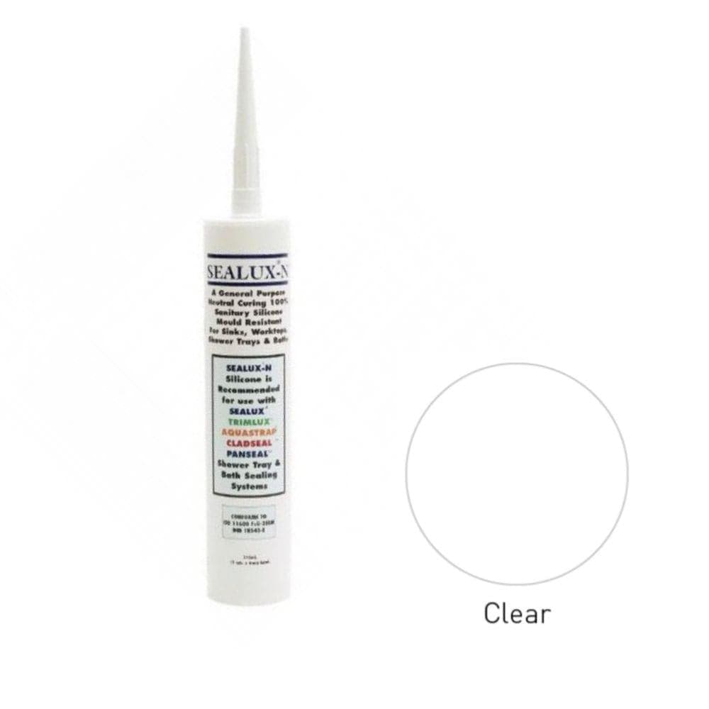 Multipanel Wall Panel Clear Multipanel Sealux-N Silicone Sealant For Panels and Profiles 310ml