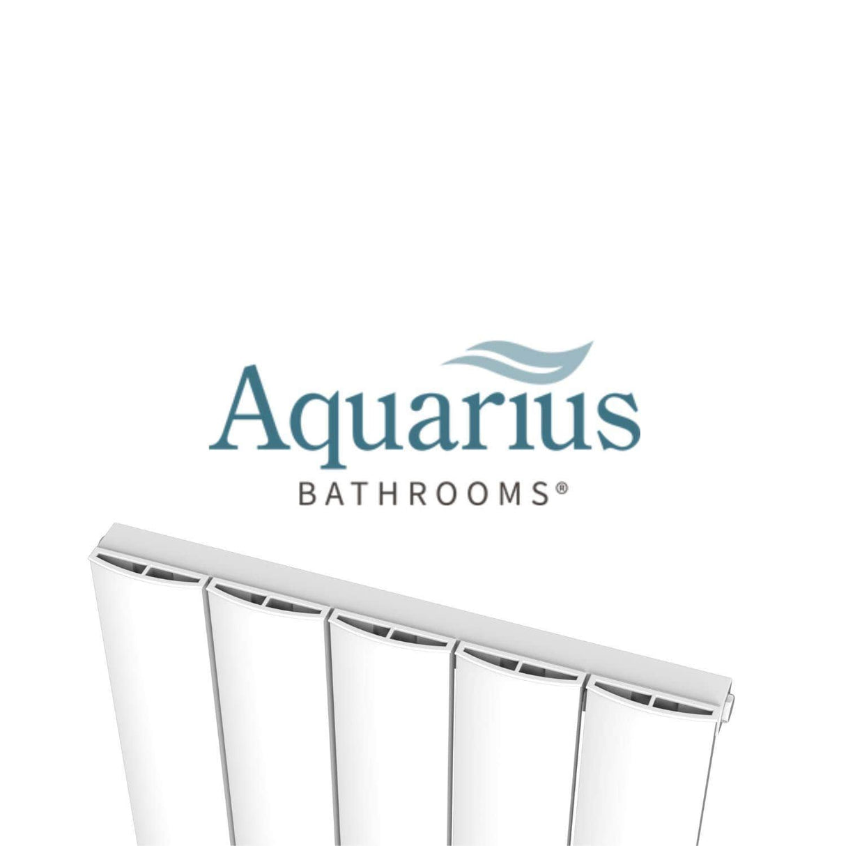 Aquarius Bathrooms Column Radiator Aquarius Wave Verical Panel Radiator