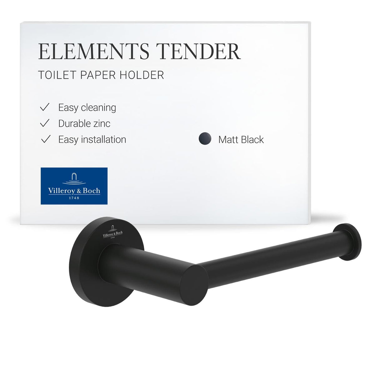 Villeroy & Boch Toilet Roll Holder Villeroy & Boch Elements Tender Toilet Roll Holder