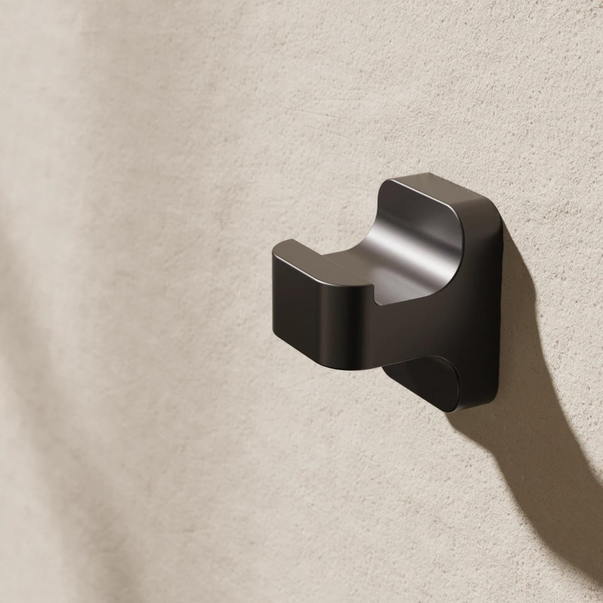 Crosswater Robe Hook Matt Black Crosswater Rotar Robe Hook