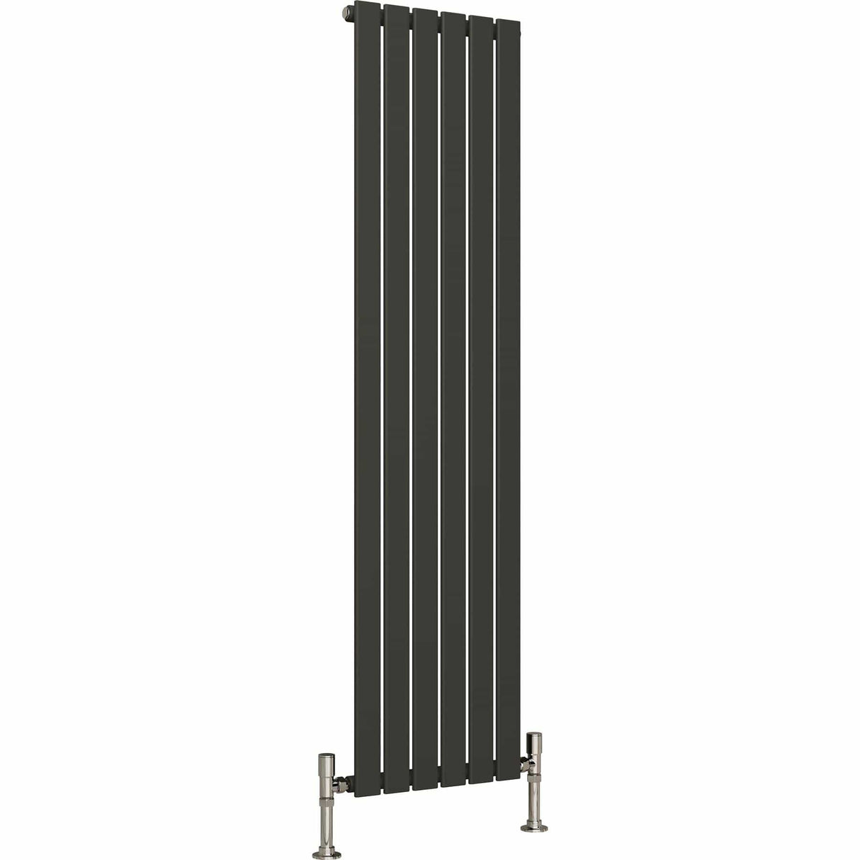 Aquarius Bathrooms Panel Radiator 1600 x420mm / Anthracite Aquarius Flat Single Vertical Radiator