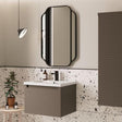 Aquarius Bathrooms Standard Mirror Aquarius Deco Rectangular Mirror 600 x 900mm in Black