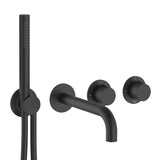 Roca Concealed Shower Set Roca T-Multi Thermostatic Concealed Shower Valve with Pencil Handset, Holder, Hose and Bath Spout
