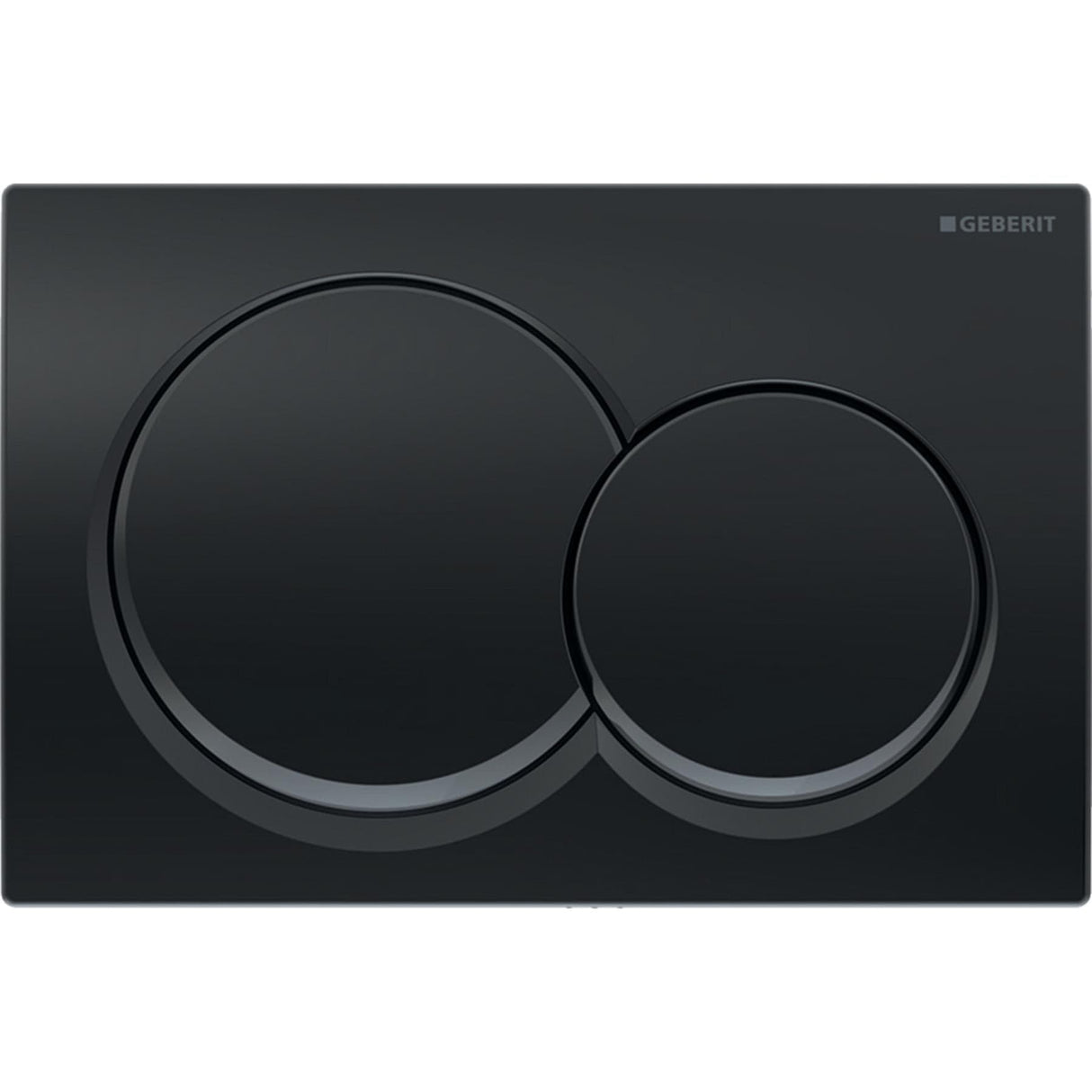 Geberit Flush Plate Geberit Alpha Flush Plate with Round Buttons