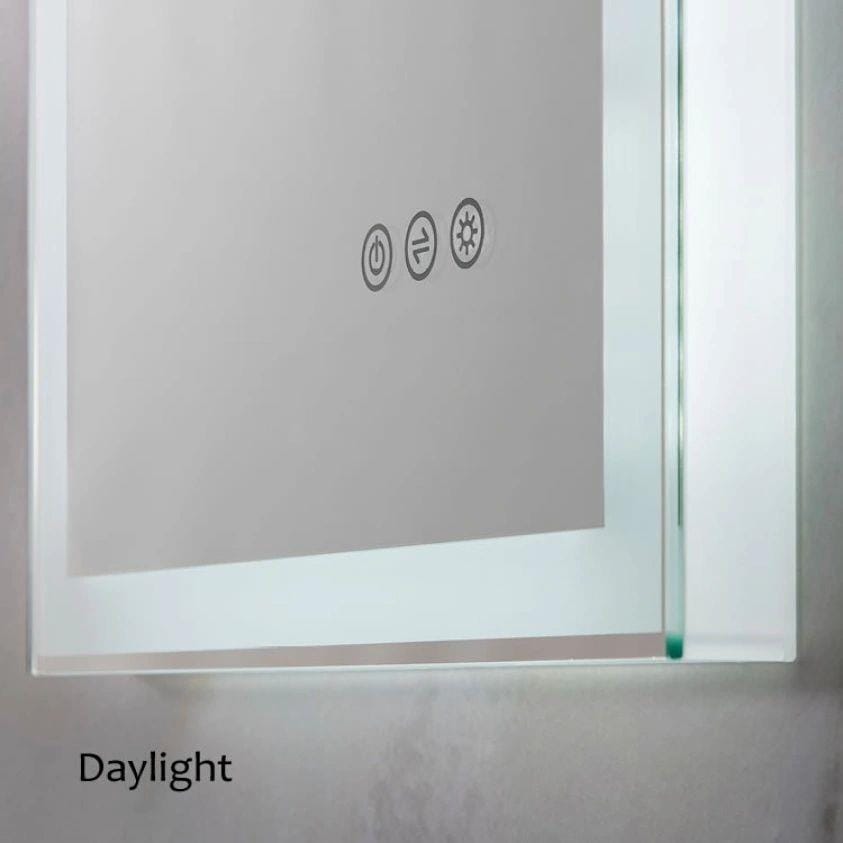 Crosswater Illuminated Mirror Crosswater Dune LED Illuminated Mirror - 500 x 800mm