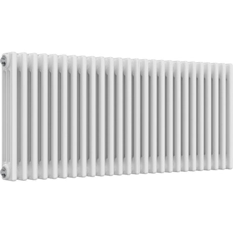 Aquarius Bathrooms Column Radiator 500mm x 1190mm Aquarius Foundry Horizontal 3 Column Radiator in White