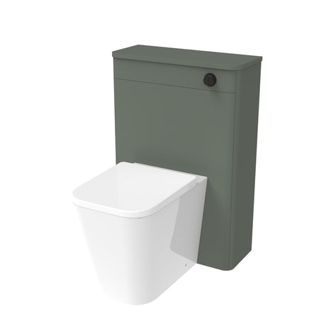 Saneux WC Back To Wall Unit Matte Sage Saneux Hyde WC Unit - 600mm Wide