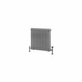 Eastbrook Column Radiator Eastbrook Rivassa Traditional 3 Column Radiator in Chrome Effect