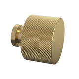 Aquarius Bathrooms Furniture Handle Brushed Brass / Knurled Round Knob Aquarius Leighton Furniture Handle