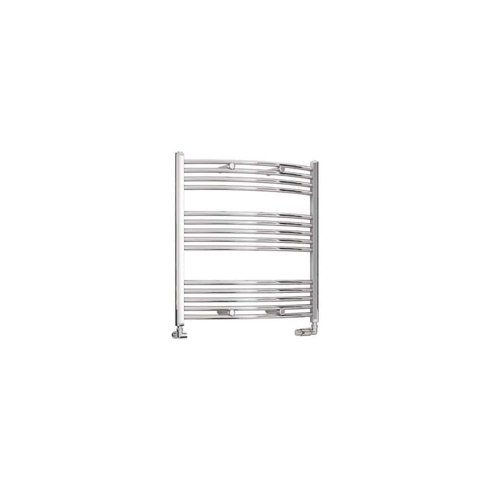 Eastbrook Wendover Curved Vertical Heated Towel Rail in Chrome