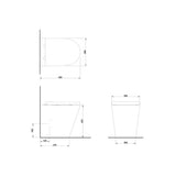 Crosswater Crosswater Shower Door Squeegy with Wall Bracket