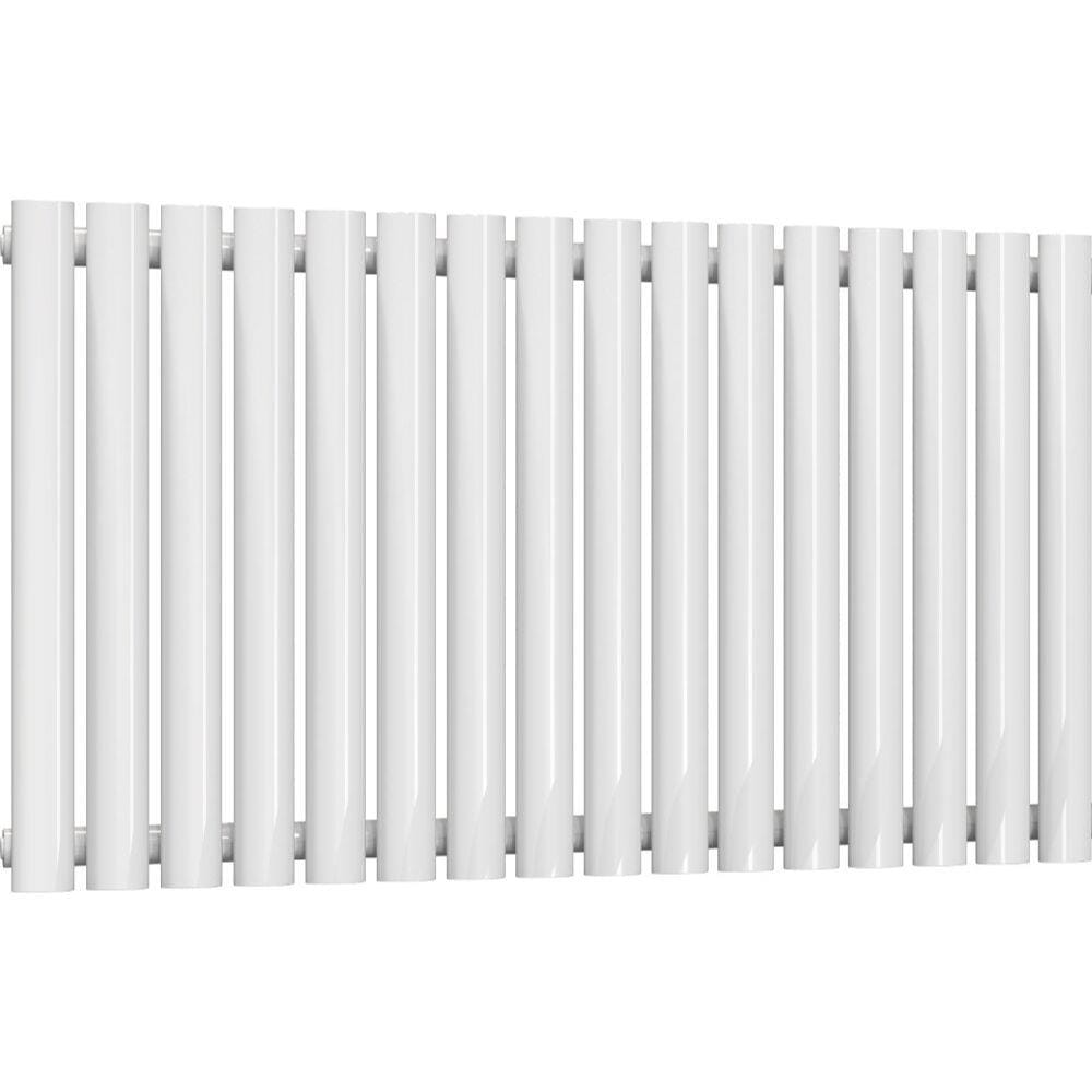 Aquarius Bathrooms Column Radiator Aquarius Athens Single Horizontal Column Radiator in White