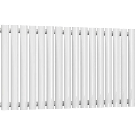 Aquarius Bathrooms Column Radiator Aquarius Athens Single Horizontal Column Radiator in White