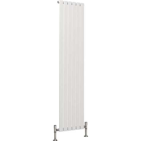 Aquarius Bathrooms Panel Radiator 1800 x420mm / White Aquarius Flat Single Vertical Radiator