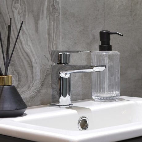Aquarius Bathrooms Cloakroom Tap Chrome Aquarius Hydro Mini Mono Basin Mixer Tap with Waste
