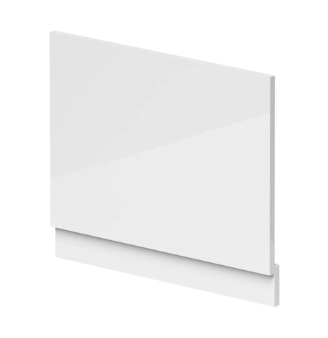 Aquarius Bathrooms Bath Panel 700 x 550mm Aquarius Halite Waterproof End Bath Panel in White Gloss