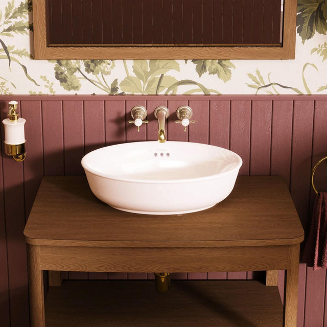 Burlington Countertop Basin Burlington Guild 500mm Countertop Basin in White
