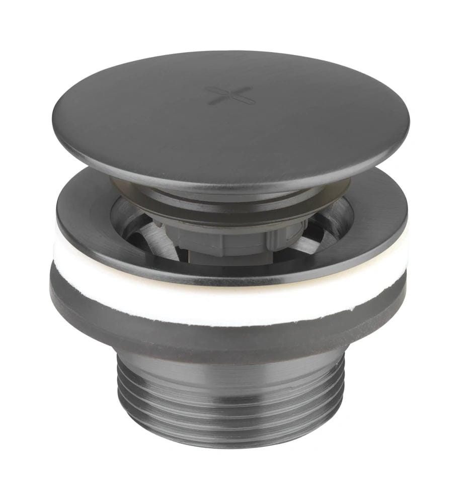 Crosswater Basin Waste Slate Crosswater Universal Click Clack Basin Waste