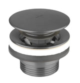 Crosswater Basin Waste Slate Crosswater Universal Click Clack Basin Waste