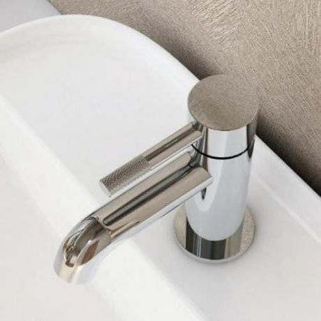 Imex Mono Basin Tap Imex Ravine Basin Mixer Tap with Universal Clicker Waste in Chrome