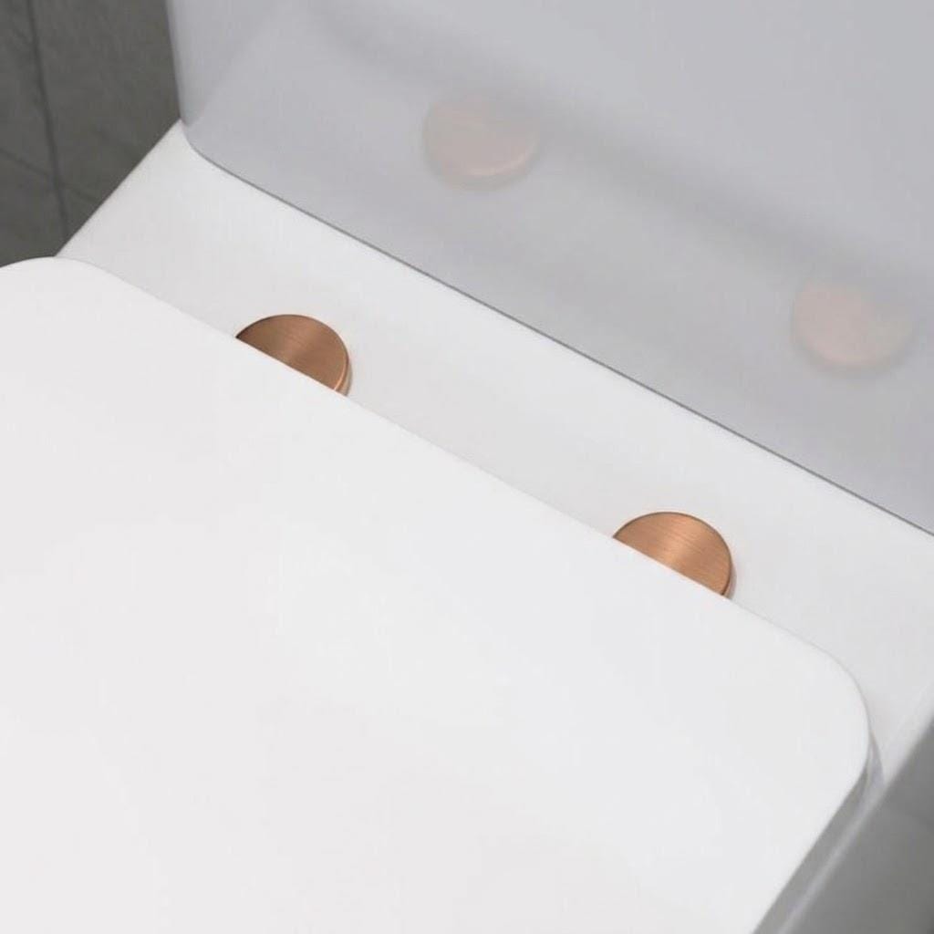Aquarius Bathrooms Wall Hung Toilet Aquarius Urbano Rimless Wall Hung Toilet Pack with Frame, Flush Plate, Soft Closing Seat and Hinge Covers