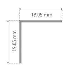 Multipanel Wall Panel Multipanel Wall Profile - Angle Profile - Type 102 - 2450mm/2750mm