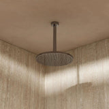 Crosswater Fixed Shower Head 250mm Crosswater Central Easy Clean Round Fixed Shower Head