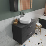 Aquarius Bathrooms Countertop Basin Aquarius Sirona Round Matt Countertop Basin 350mm