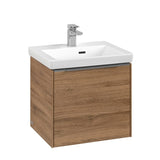 Villeroy & Boch Wall Mounted Vanity Unit Villeroy & Boch Subway 3.0 Wall Hung 500mm One Drawer Vanity Unit with Basin