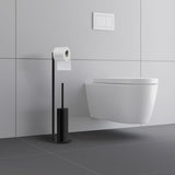 Smedbo Toilet Roll Holder Smedbo Outline Freestanding Toilet Roll Holder and Toilet Brush