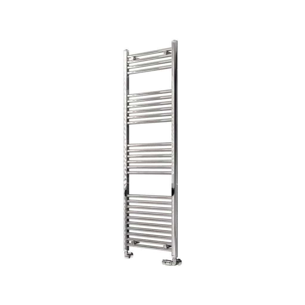 Eastbrook Ladder Rail Eastbrook Wingrave Vertical Straight Heated Towel Rail - 1600 x 500mm - Chrome