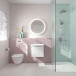 Villeroy & Boch Wall Mounted Vanity Unit Brilliant White with Chrome Handles Villeroy & Boch Subway 3.0 Wall Hung 500mm One Drawer Vanity Unit with Basin