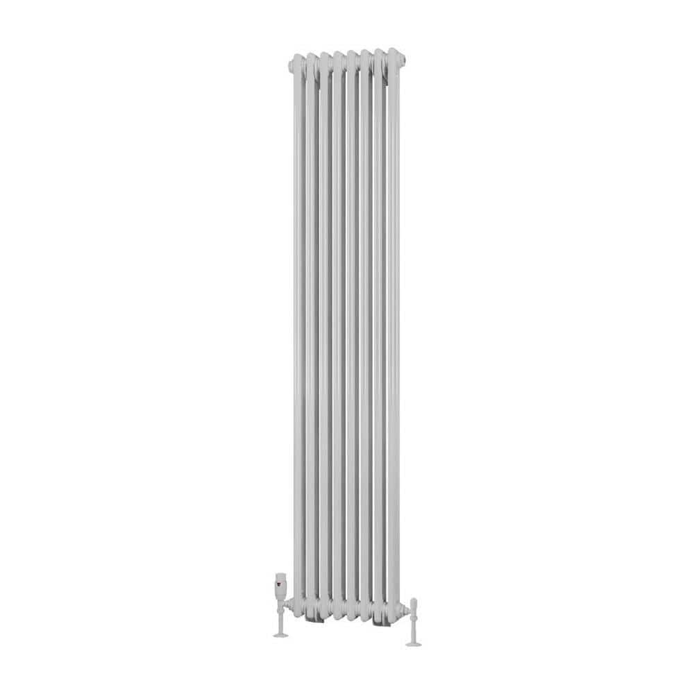 Eastbrook Column Radiator Eastbrook Rivassa Traditional 2 Column Radiator in Gloss White