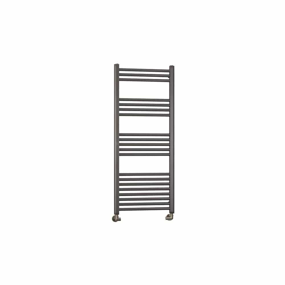Eastbrook Wendover Straight Heated Towel Rail in Brushed Gunmetal