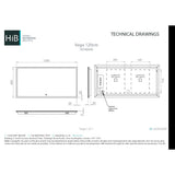 hib. Illuminated Mirror hib. Vega LED Illuminated Mirror
