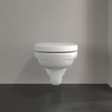 Villeroy & Boch Wall Hung Toilet Villeroy & Boch O.novo Wall Hung Rimless DirectFlush Toilet with Soft Close Seat