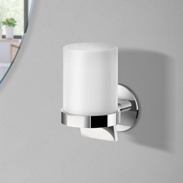 Smedbo Soap Dispenser Chrome Smedbo Dot Self-Adhesive Soap Dispenser