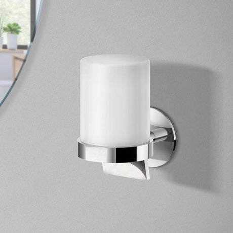 Smedbo Soap Dispenser Chrome Smedbo Dot Self-Adhesive Soap Dispenser
