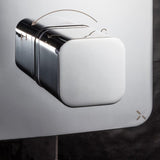Crosswater Concealed Shower Valve Crosswater Glide II Crossbox 2 Outlet Multi-Flow Trimset in Chrome