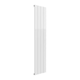 Reina Panel Radiator 1800 x 375mm / White Reina Casina Vertical Aluminium Single Panel Radiator