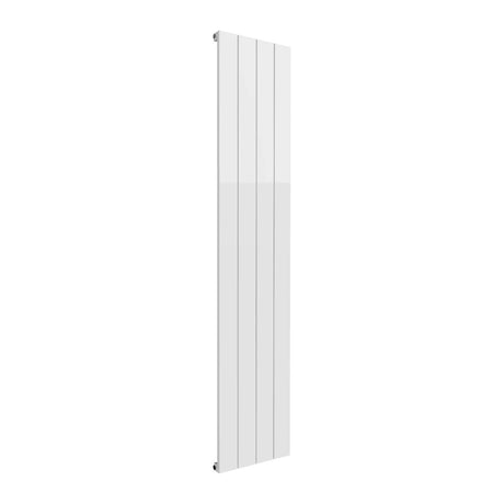 Reina Panel Radiator 1800 x 375mm / White Reina Casina Vertical Aluminium Single Panel Radiator