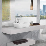 Villeroy & Boch Countertop Basin Villeroy & Boch Architectura Rectangular 600mm Countertop Basin (with Overflow) in Alpin White
