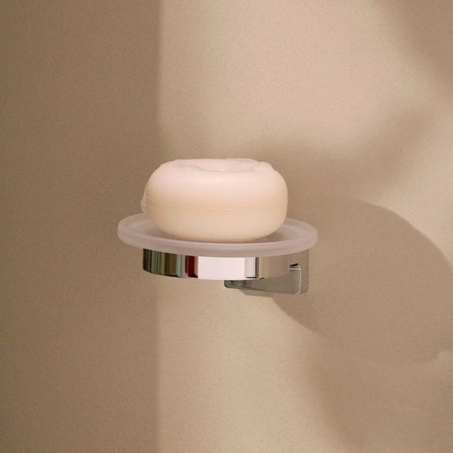 Hansgrohe Chrome Hansgrohe Addstoris S Wall Mounted Soap Dish