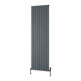 Reina Panel Radiator 1800 x 595mm / Anthracite Reina Piatto Single Vertical Panel Central Heating Radiator