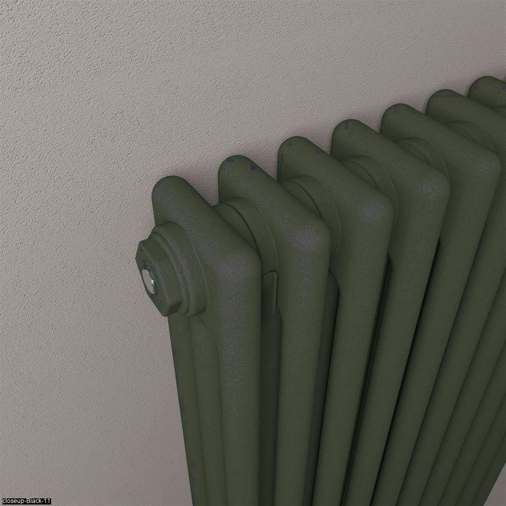 Eastbrook Rivassa Traditional 3 Column Radiator in Matt Anthracite