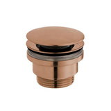 Vado Basin Waste Brushed Bronze Vado Universal Click Clack Basin Waste