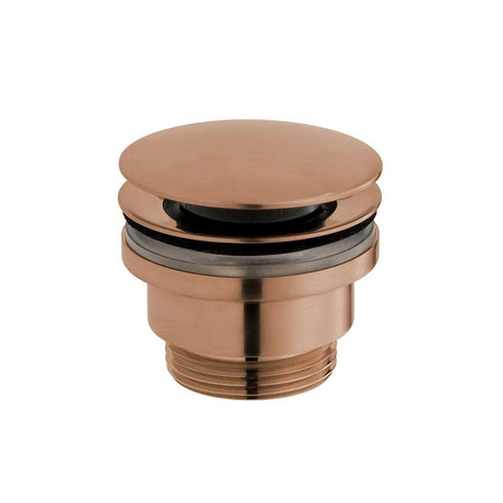 Vado Basin Waste Brushed Bronze Vado Universal Click Clack Basin Waste