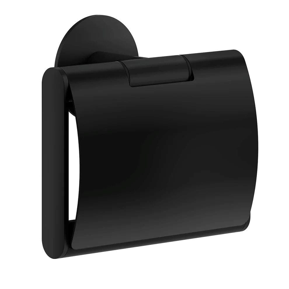 Smedbo Toilet Roll Holder Smedbo Dot Self-Adhesive Toilet Roll Holder with Cover