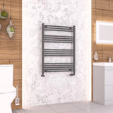 Eastbrook Wendover Straight Heated Towel Rail in Anthracite